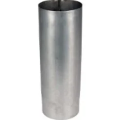 Plastmo lige nedførsel Ø75 mm stål plus