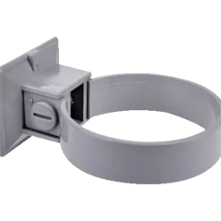 Plastmo rørholder 90 mm grå