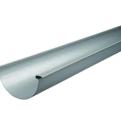 Plastmo tagrende nr. 12, 6 m aluzink