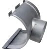 Plastmo tudstykke m/gummi nr. 11, 75 mm stål plus