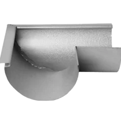 Plastmo udvendig gering nr. 12, 90° aluzink