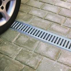 Plastmo universal galvaniseret rist 1 m