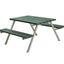 Plus Alpha bord- og bænkesæt trykimprægneret, 118 cm
