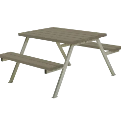Plus Alpha bord- og bænkesæt trykimprægneret, 118 cm