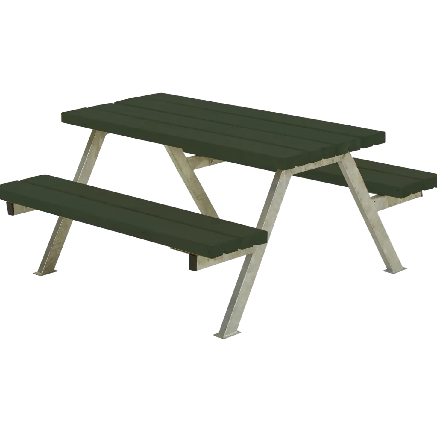 Plus Alpha Junior Bord/Bænkesæt 118 cm Grøn