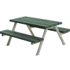 Plus Alpha Junior Bord/Bænkesæt 118 cm ReTex Grøn
