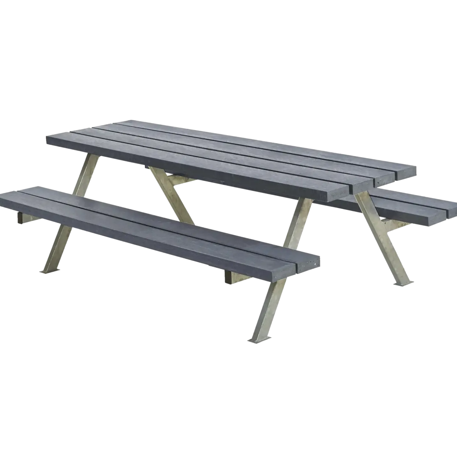 Plus Alpha Junior Bord/Bænkesæt 177 cm ReTex Grå