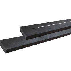 PLUS Alpha Junior Bord/Bænkesæt 177 cm RePlast Sort