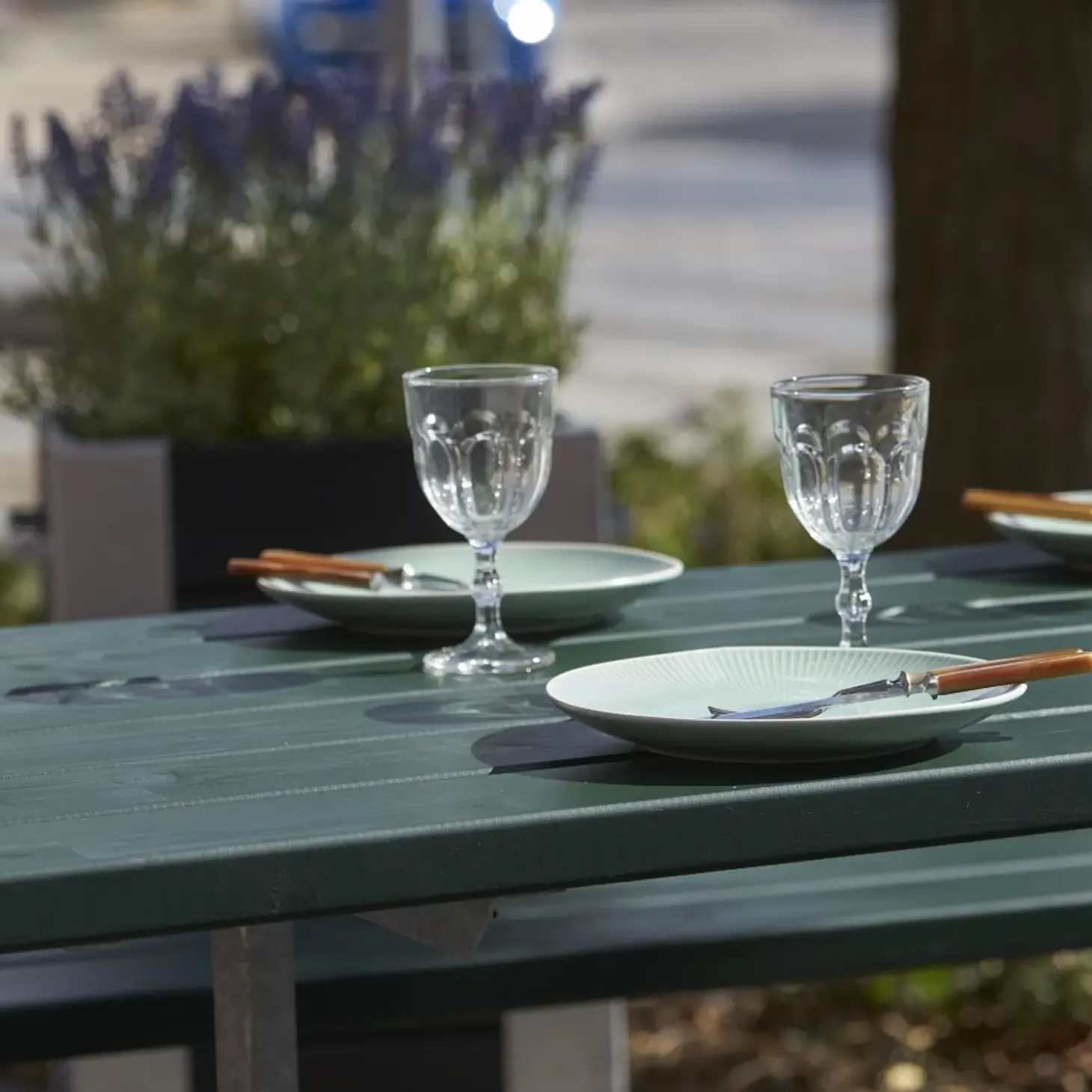 Plus Basic bord/bænkesæt 177 cm trykimp