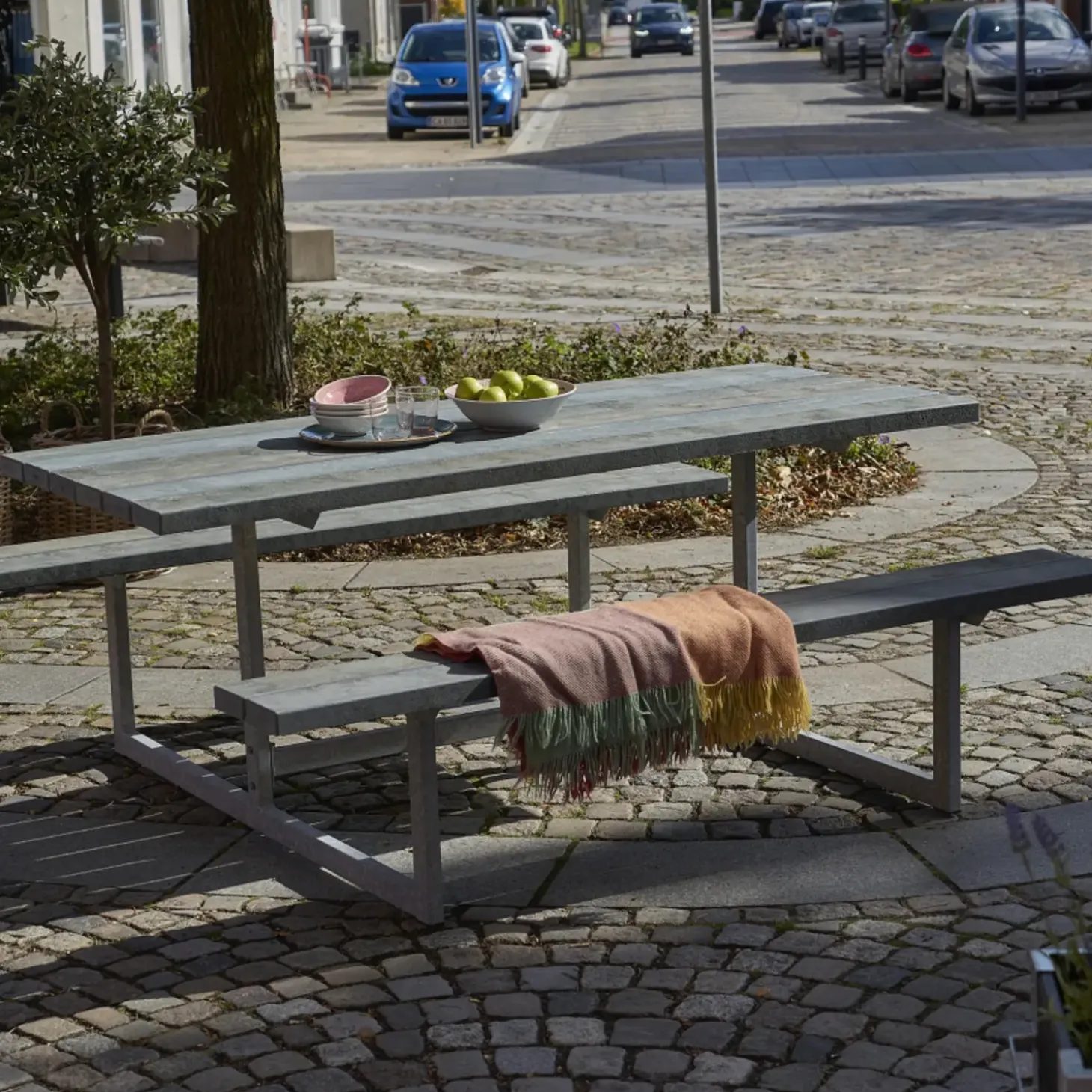 Plus Basic bord/bænkesæt 177 cm trykimp