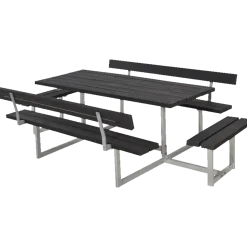 Plus Basic Bord/Bænkesæt m/2 ryglæn 177 cm ThermoWood®