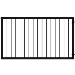 Plus Basic bred låge 150x85 cm sort