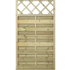 Plus Bergen hegn m/espalier 90x165 cm trykimprægneret