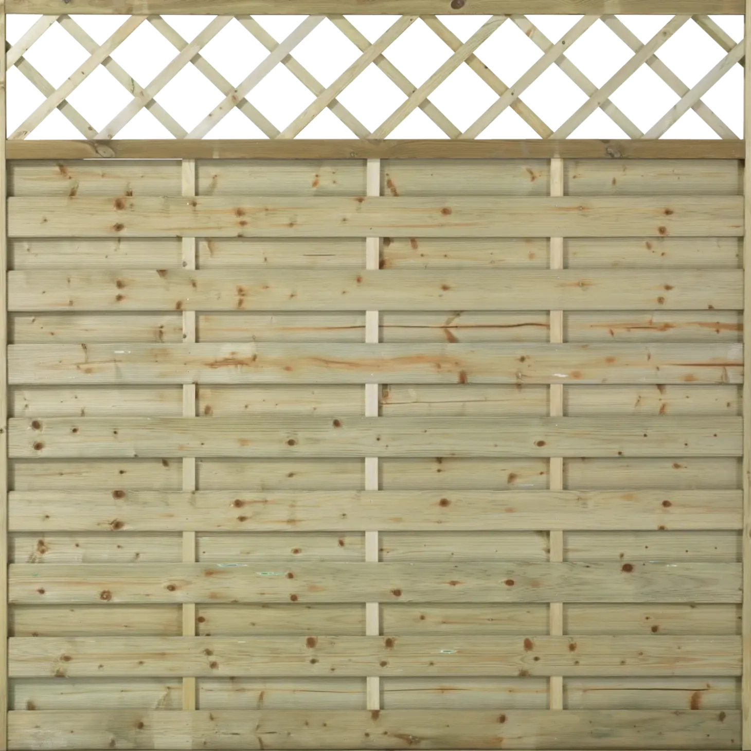 Plus Bergen hegn m/espalier 180x120 cm trykimprægneret
