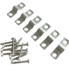 Plus bøjlebeslag t/stålespalier 6 stk varmgalvaniseret