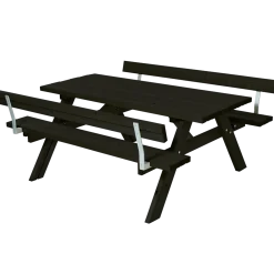 Plus bord/bænkesæt med 2 ryglæn 177 cm trykimp