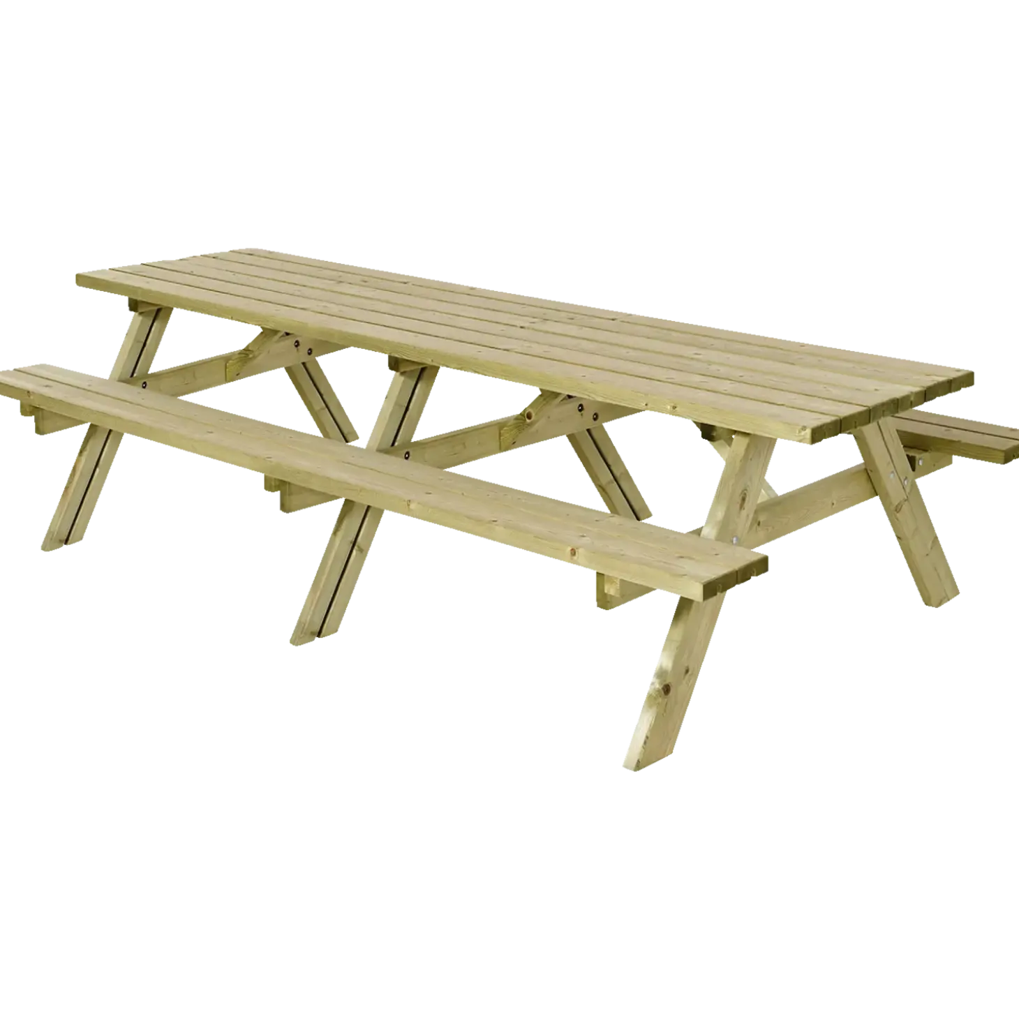Plus bord- og bænkesæt trykimprægneret, 300 cm