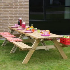 Plus bord- og bænkesæt trykimprægneret, 300 cm