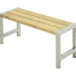 Plus Cafe plankebænk 127 cm trykimp