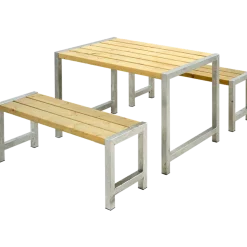 Plus Cafe Plankesæt 127 cm trykimp