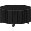 PLUS Circle plantekasse Sort Ø70/35 cm