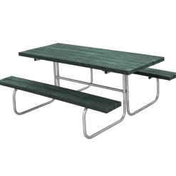 Plus Classic bord/bænkesæt 177 cm replast sort