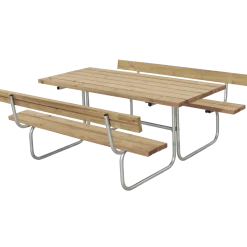 Plus Classic Bord/Bænkesæt m/2 ryglæn 177 cm ThermoWood®