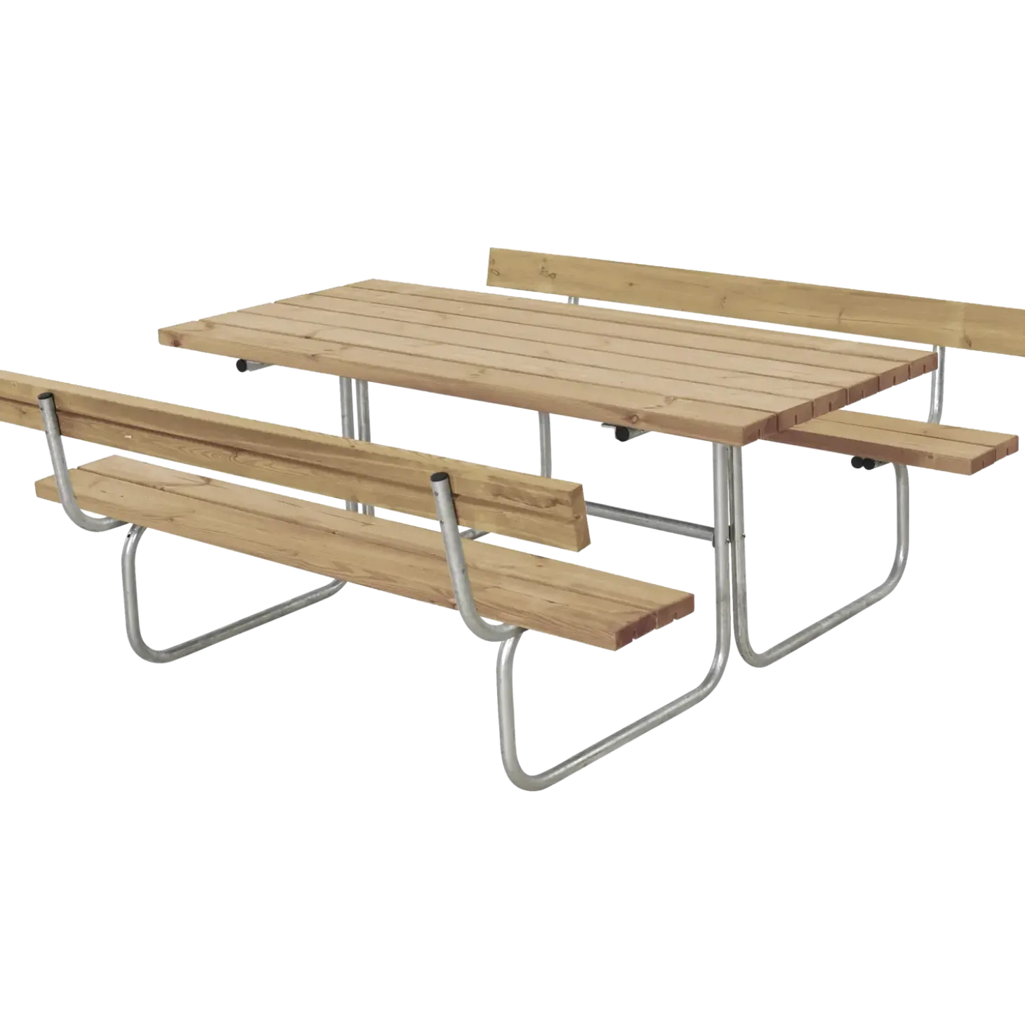 Plus Classic Bord/Bænkesæt m/2 ryglæn 177 cm ThermoWood®