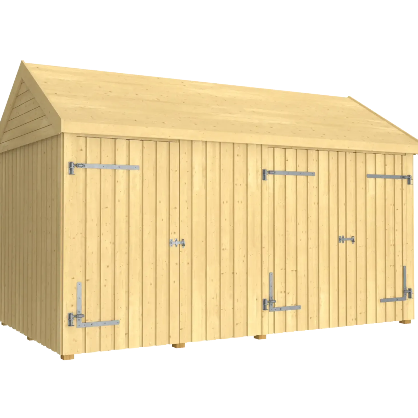 Plus Classic Multi Havehus 10 m² 2 moduler m/enkelt og dobbeltdør