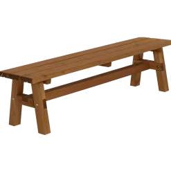 Plus Country plankebænk 177 cm gråbrun