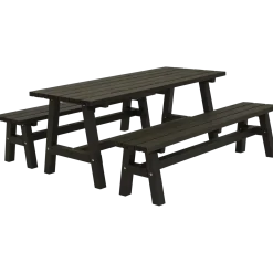 Plus Country plankesæt 177 cm sort