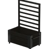 Plus Cubic Blomsterkasse m/espalier og hjul 130 cm