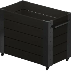 Plus Cubic Blomsterkasse m/hjul  50x87x70 cm