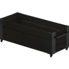 Plus Cubic Blomsterkasse m/hjul 120x45 cm