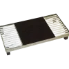 Plus Cubic rist inkl. måtte 40x80x6,8 cm sort