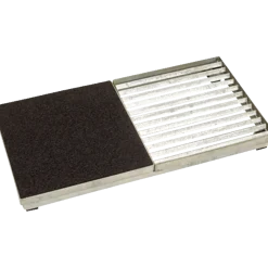 Plus Cubic rist inkl. måtte 40x80x6,8 cm sort