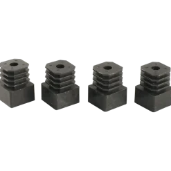 Plus Cubic rist m/sort måtte/gummiramme - 88x48x4 cm