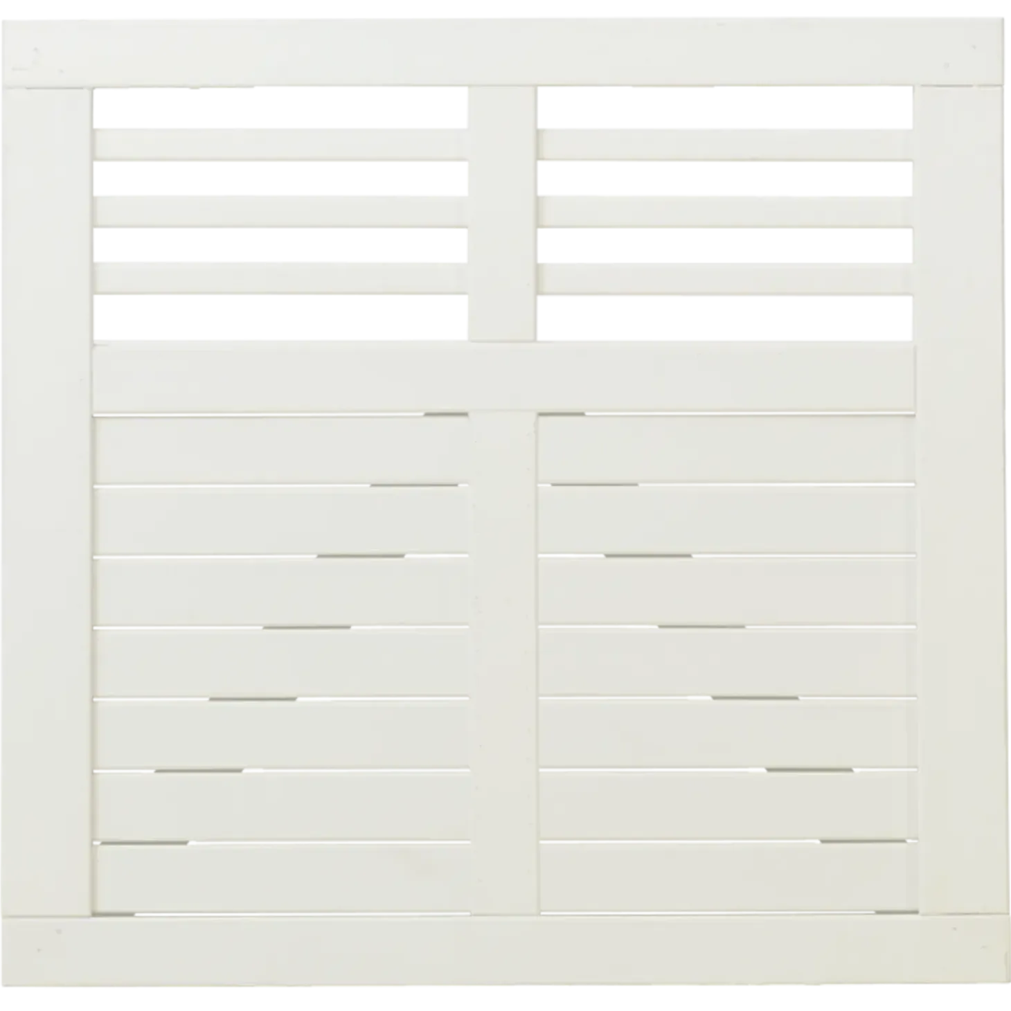 Plus Decora enkeltlåge 100x95 cm hvid