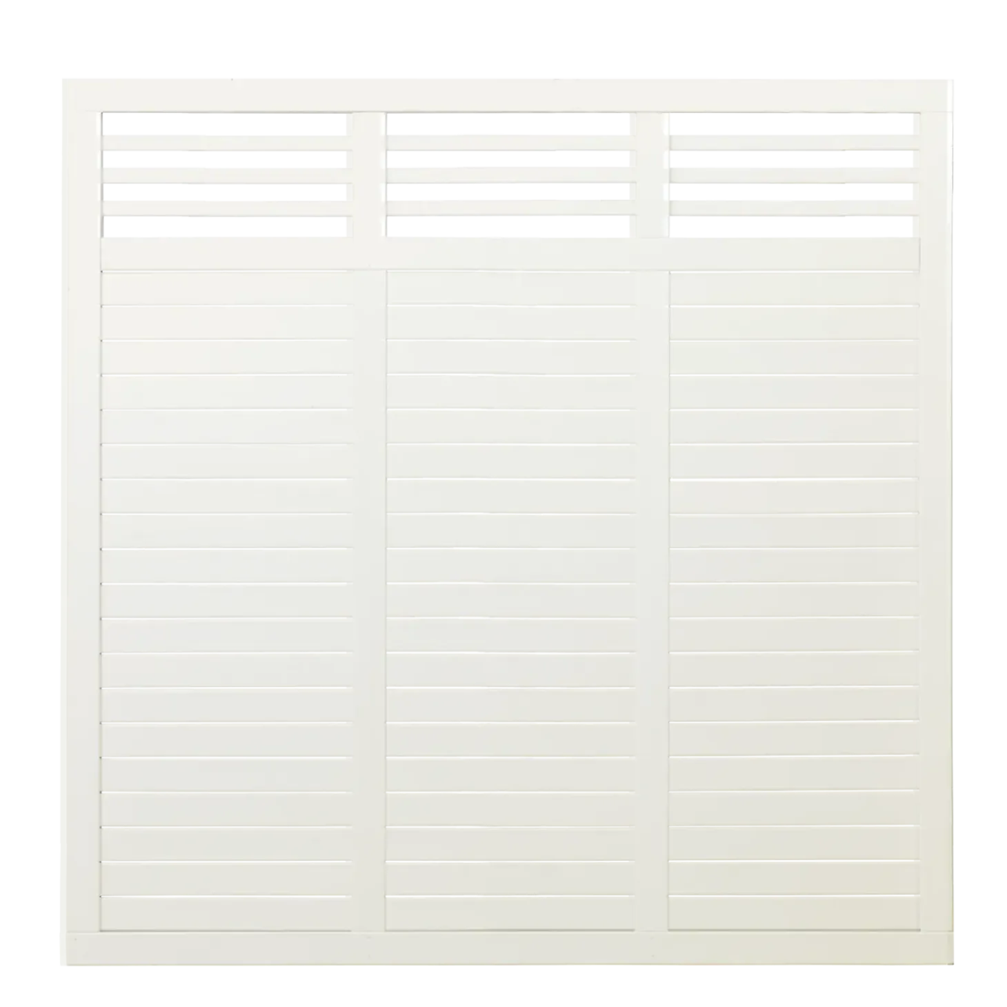 Plus Decora hegn 180x95 cm hvid