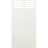 Plus Decora hegn 90x180 cm hvid