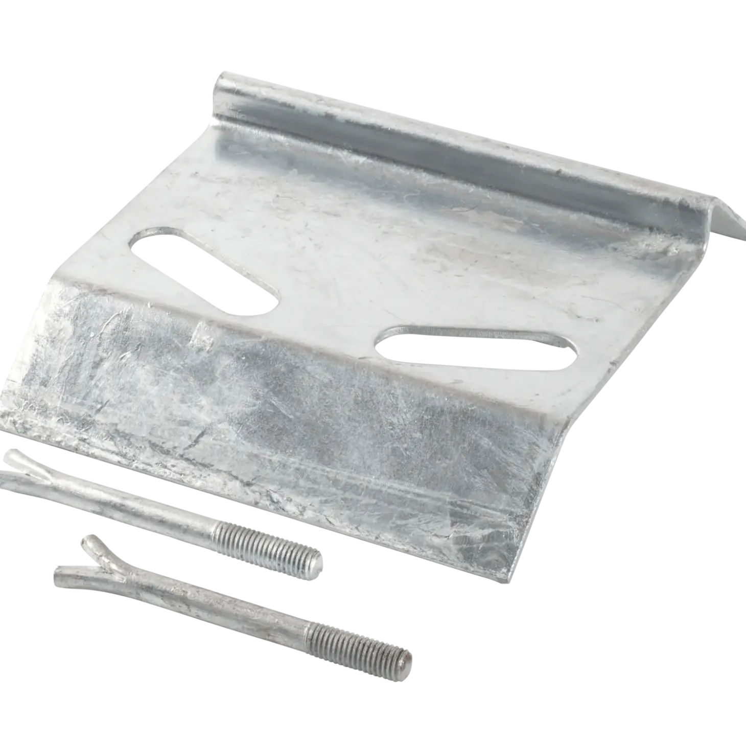 Plus elementbeslag 3x7 cm 4 stk varmgalvaniseret