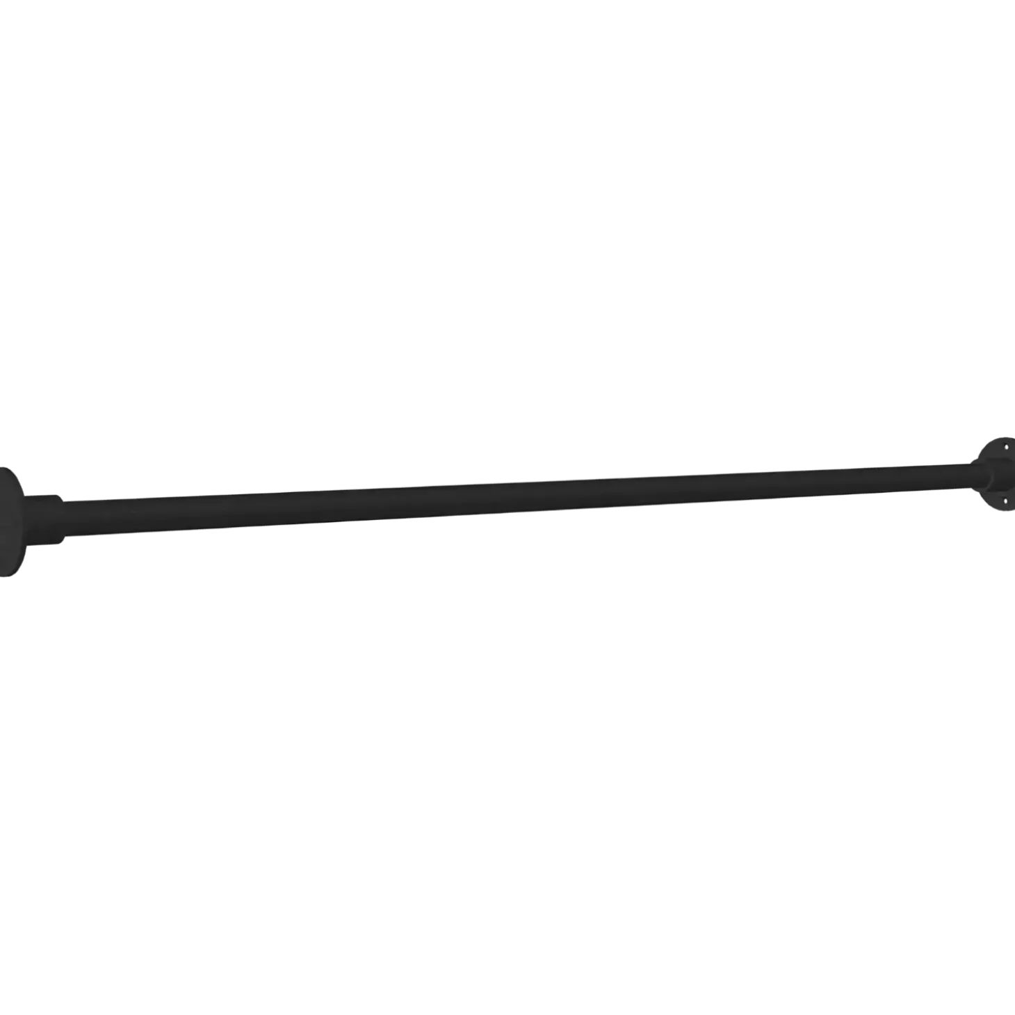 PLUS Fitness stang Sort 120 cm