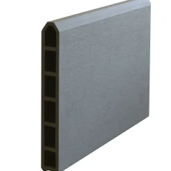 Plus Futura enkeltlåge m/stålstolpe højrehængt 99x91 cm skiftergrå