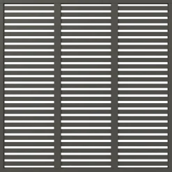 Plus Harmoni Hegn 180x180 cm umbragrå