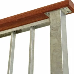 Plus håndliste t/gelænder smig højre 6x197cm olieret
