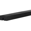 PLUS Klink/Plank mellem/topafslutning længde 174 cm Sort