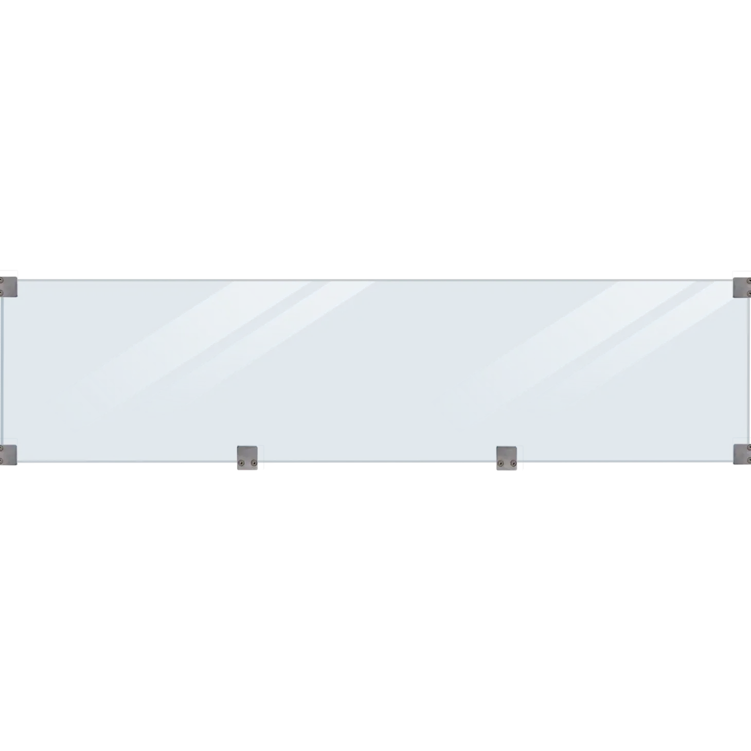 Plus Klink/Plank mellemtop/afslutning 174 cm sort