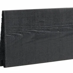 PLUS Klink Profilhegn m/glas 174×163 cm Sort