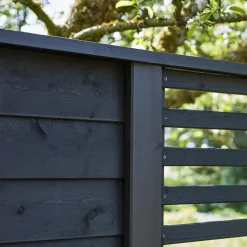Plus Klink profilhegn 174x91 cm sort