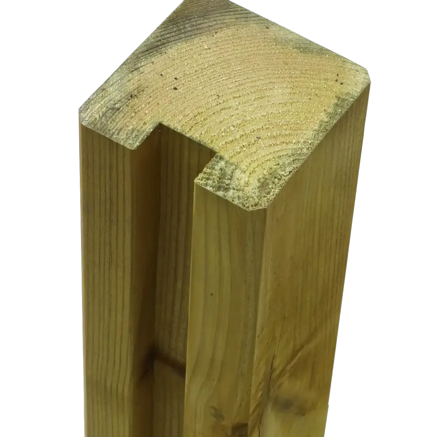PLUS Krydsskåret Profilstolpe m/1 spor 9×9×188 cm